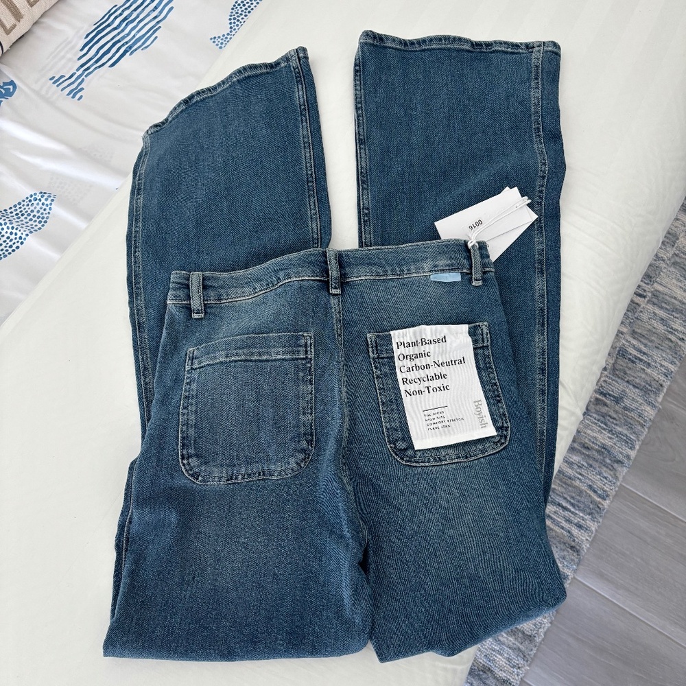 NWT Boyish The Ricky High Rise Flare Sz 28 - Picture 8 of 11